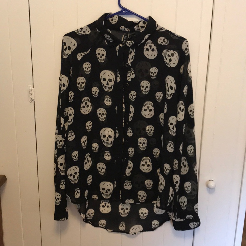 Skull Blouse